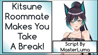 Kitsune Roommate Makes You Take A Break! Wholesome