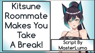 Kitsune Roommate Makes You Take A Break! Wholesome