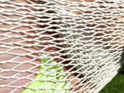 Wanna suck my Nipple? Babe caught outdoor.