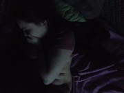 I PLAY WITH A VIBRATOR WITH HER PUSSY. SHE GET ORGASM. POV 12/16