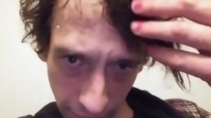Freshly Rained-On Hair, Pink Nails Transgal Needing You To Suck Me So I Can Fuck Your Pussy