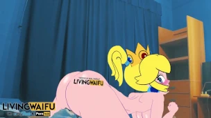 slutty princess peach sucks and fucks – camgirl cosplay super mario