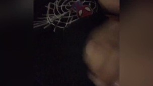 Jerking off at the backyard 