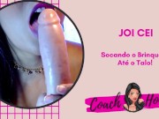 Socando o Briquedo Até o Talo! | JOI CEI | Punheta Guiada | #21 15/16