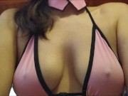 Cogiendo con mi esposa en hilo rosa de frente 1/16