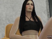 Two Girls Play and Masturbate Side by Side - Sexual Hot Animations 6/16