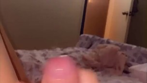 playing with my girly cock