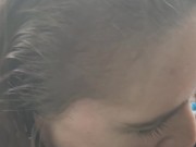 Smoking & sucking his dick in public, someone saw us 10/16