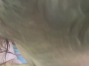 Smoking & sucking his dick in public, someone saw us 16/16