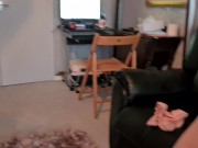 xXx Best friend's wife came to ElCapitan for a massage on the couch and a pump in her juicy pussy xX 9/16