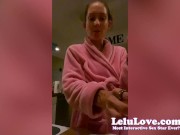 Lelu Love breaking down tearing up cries over health scares but still lots of fun & sexy hot clips mixed in selfie VLOG too 3/16