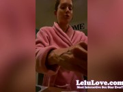 Lelu Love breaking down tearing up cries over health scares but still lots of fun & sexy hot clips mixed in selfie VLOG too 4/16