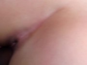 De quatro e metendo gostoso na praia
