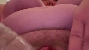 POV of fat loose pussy 