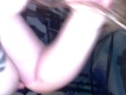 My husband tells me about his ex girl while I suck and fuck his cock 13/16