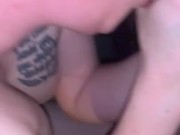 My husband tells me about his ex girl while I suck and fuck his cock 7/16