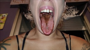 Chocolate vore and dirty mouth