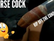 Huge Cock Worship on your knees POV Between My Legs and Suck My Big Dick for Solo Male Cumshot