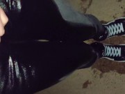 Wetting My Skinny Jeans In The Forest By Night 4/16