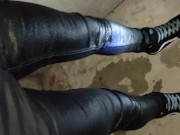 Rewetting My Skinny Jeans And Vans In Parking Lot 11/16