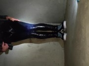 Rewetting My Skinny Jeans And Vans In Parking Lot 3/16