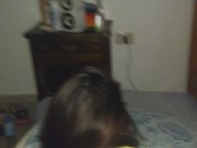 Argentina culona me pide que le llene la cola de leche 9/16