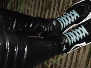 Rewetting My Jeans In Public (Third Wetting) 12/16