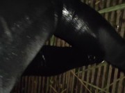 Rewetting My Jeans In Public (Third Wetting) 13/16