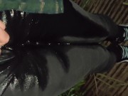 Rewetting My Jeans In Public (Third Wetting) 4/16