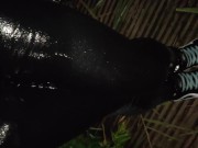 Rewetting My Jeans In Public (Third Wetting) 8/16