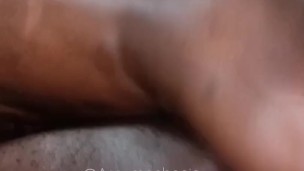 Servicing his pussy with my fat dick