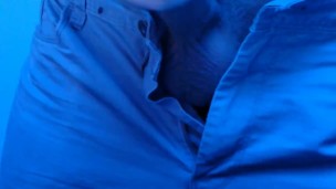 Public masturbating in Night club with Cumshot