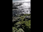 The best ass of Pornhub relaxing and pissing on beach 😉