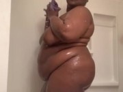 Bbw shower