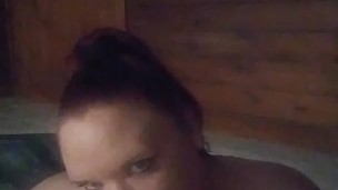 Booty, shaking and slapping with some titty play - VivianDimondBBW