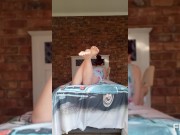 Shaking Feet While Reading