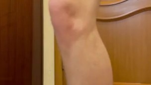 Sexy man working out