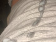 My Neighbor Slut wants to see my Cumshot she is so horny wet uncutcock solo handjob orgasm 60fps