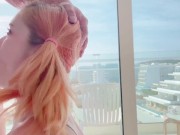 Rough Fucked in Doggystyle Redhead Girlfriend after Blowjob and Cum Inside 9/16