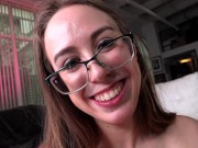 Jackie Hoff stars in the ManoJob point-of-view hand job video The 27 Year Old Virgin. 11/16