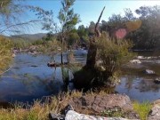 Outdoor Exhibitionist Fuck Female Orgasm and Creampie. Spectators 6/16