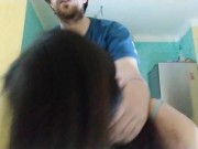 Latina universitaria follada por el culo anal real 13/16