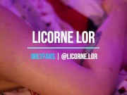 Licorne Lor - amateur blowjob cum on hair 1/16