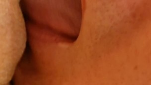 Closeup clit licking