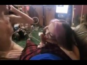 My girl push's her friend's head onto my dick 12/16