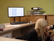 LOAN4K Needing a loan makes the businesswoman hook up with a man 10/16