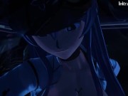 Kinky nurse Esdeath doms a patient to get all his cum out 2/16