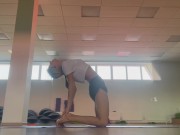 Gina Gerson yoga fetish