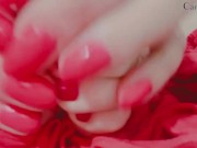 Short skirt, legs, feet, toes, and lotion!  10/16