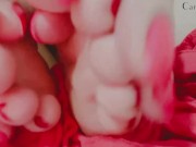 Short skirt, legs, feet, toes, and lotion!  14/16